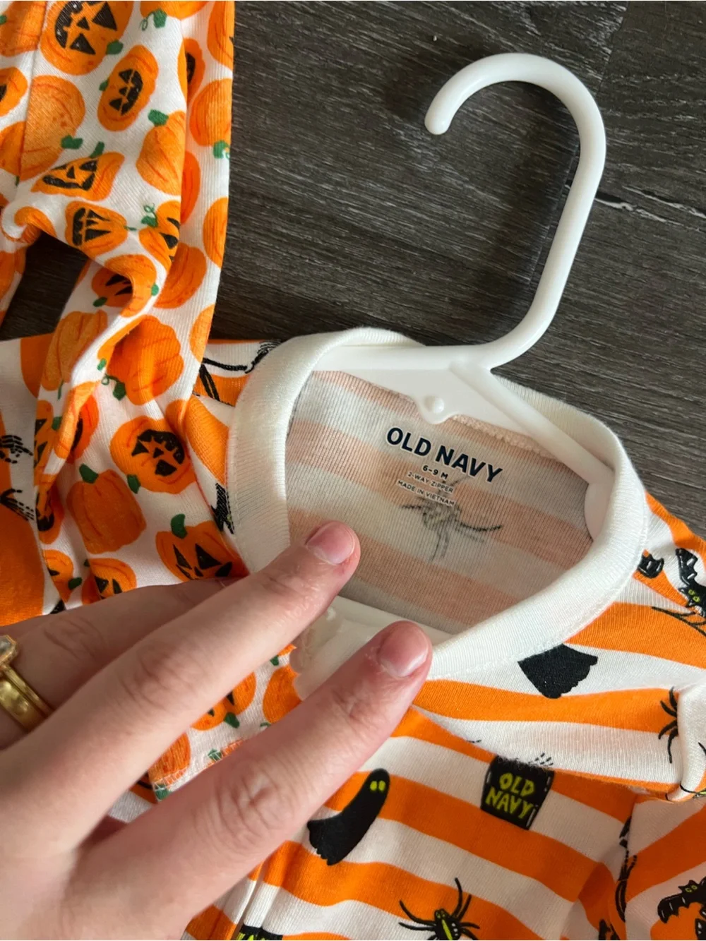 Old Navy 6-9 mo Halloween Sleeper Bundle